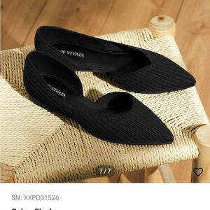 Women's Black Flats